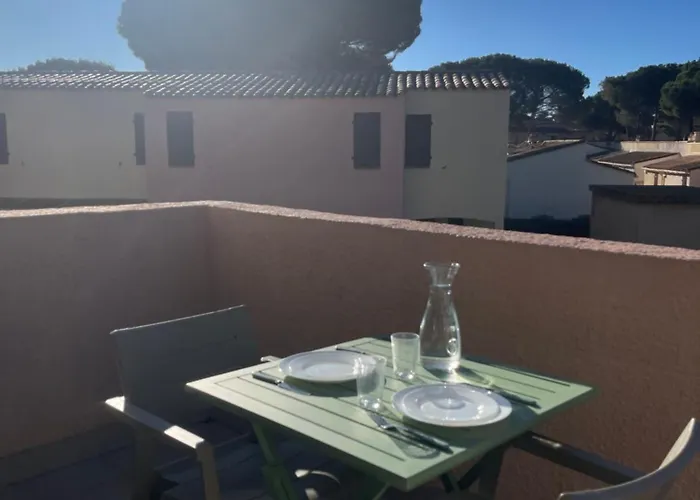 Appartement Pinède Piscine Clim Proche Village Naturiste *